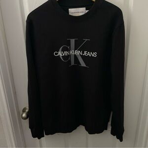 Calvin Klein Men's Black Sweater